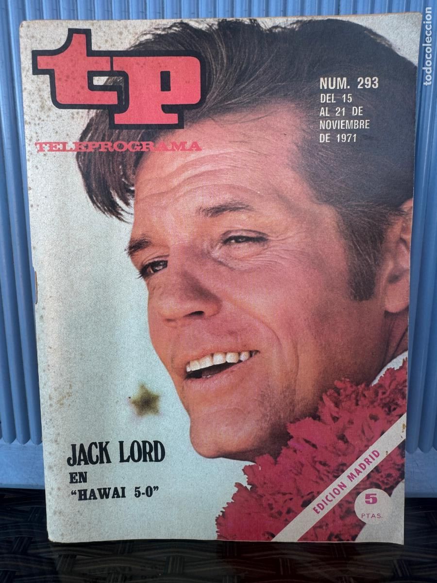 Coleccionismo de revista Teleprograma: TELEPROGRAMA TP 293 NOVIEMBRE DE 1971 - Foto 1