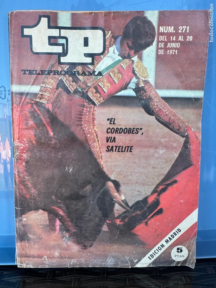 Coleccionismo de revista Teleprograma: TELEPROGRAMA TP 271 JUNIO DE 1971 - Foto 1