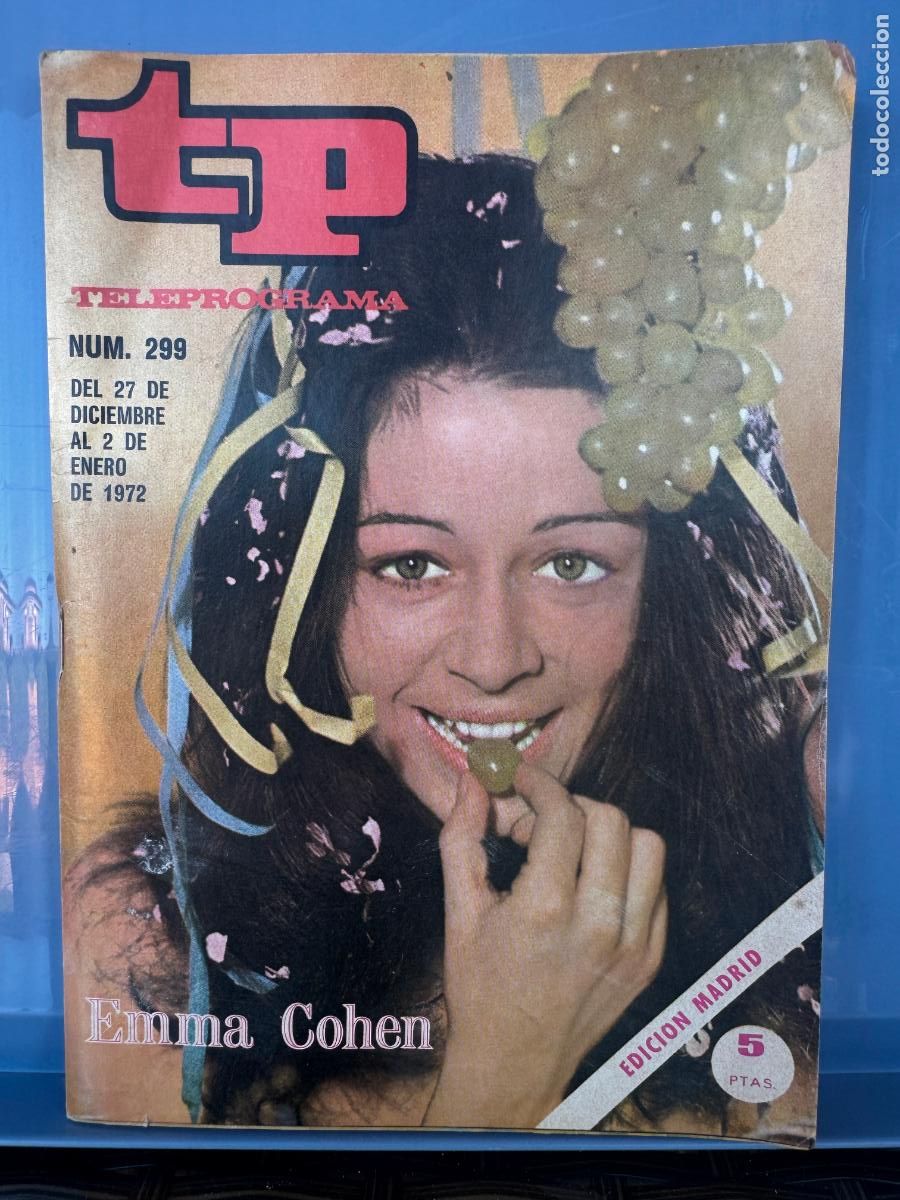 Coleccionismo de revista Teleprograma: TELEPROGRAMA TP 299 DICIEMBRE DE 1972 - Foto 1