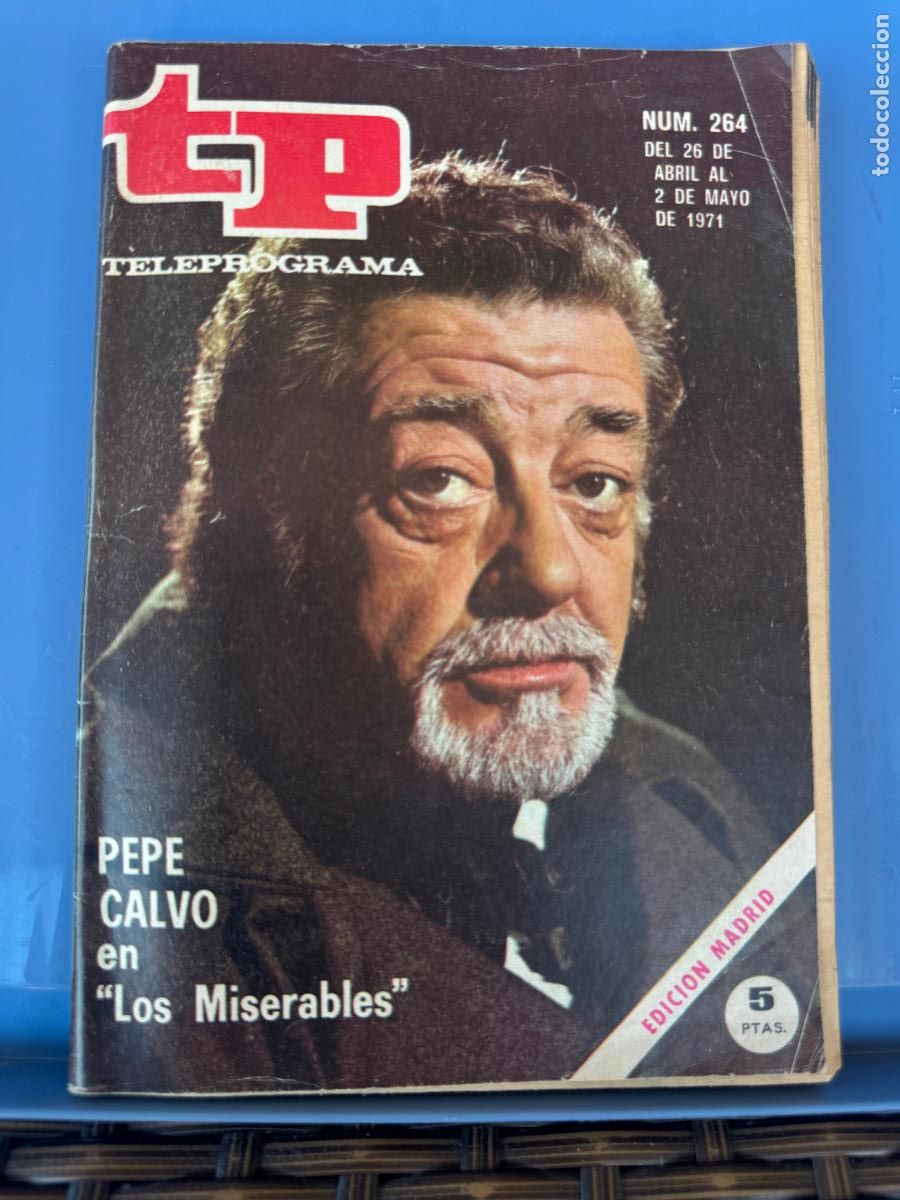 Coleccionismo de revista Teleprograma: TELEPROGRAMA TP 264 MAYO DE 1971 - Foto 1