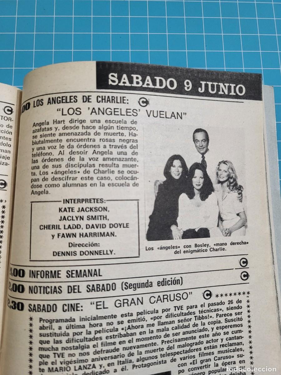 Coleccionismo de revista Teleprograma: Teleprograma. N.&ordm; 687. Miguel Bos&eacute;, del 4 al 10 de Junio de 1979. - Foto 4