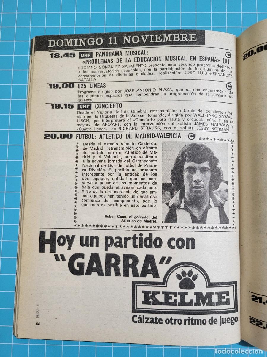 Coleccionismo de revista Teleprograma: Teleprograma. N.&ordm; 709. Tip Coll, del 5 al 11 de Noviembre de 1979. - Foto 4