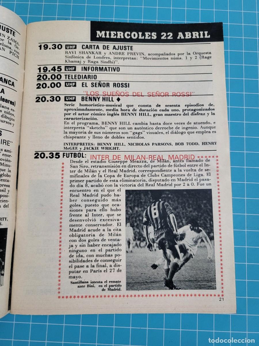 Coleccionismo de revista Teleprograma: Teleprograma. N.&ordm; 785. Debut de &rdquo;Cervantes&rdquo;, del 20 al 26 de Abril de 1981. - Foto 4