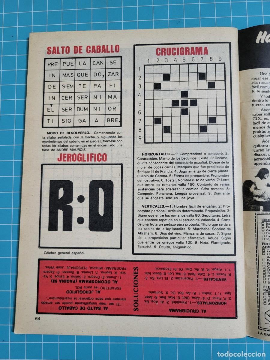Coleccionismo de revista Teleprograma: Teleprograma. N.&ordm; 790. La gran final, del 25 al 31 de Mayo de 1981. - Foto 3