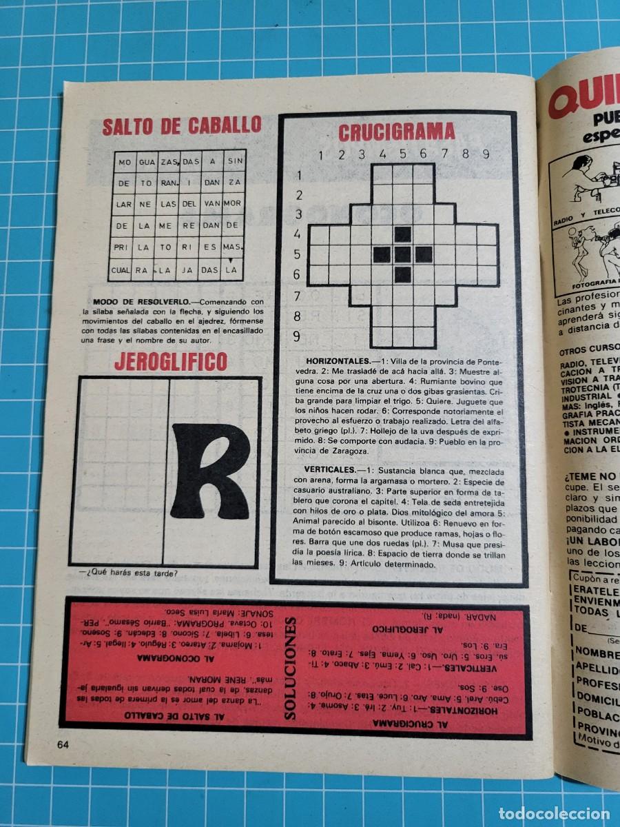 Coleccionismo de revista Teleprograma: Teleprograma. N.&ordm; 791. Dieciseis lunes con Katharine, del 1 al 7 de Junio de 1981. - Foto 3