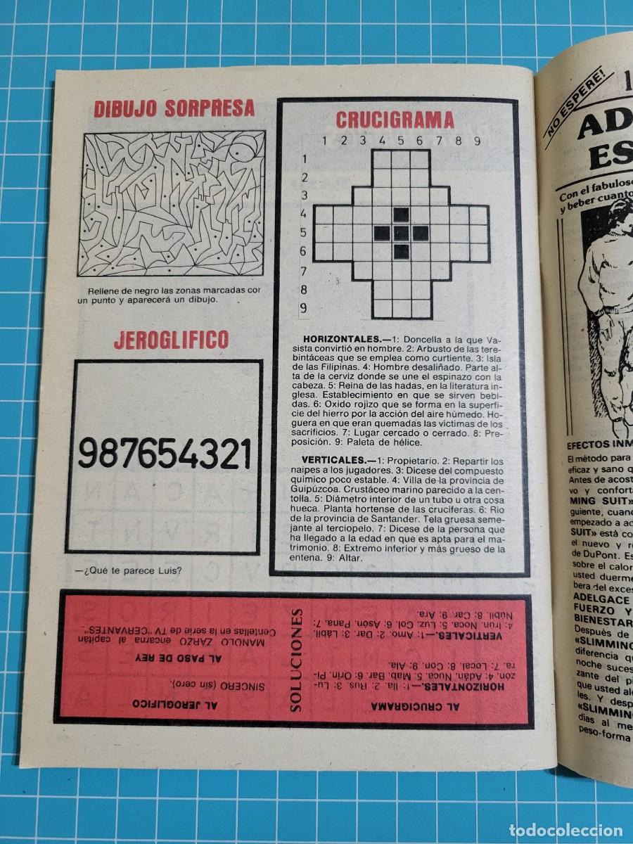 Coleccionismo de revista Teleprograma: Teleprograma. N.&ordm; 792. Amilibia y Marisa &rdquo;bla, bla, bla...&rdquo;, del 8 al 14 de Junio de 1981. - Foto 3