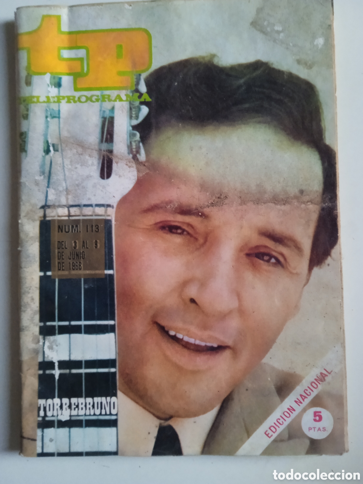 Coleccionismo de revista Teleprograma: TP Teleprograma n&deg;113 junio 1968 Torrebruno - Foto 1