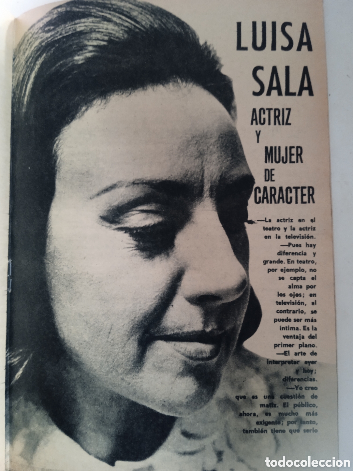 Coleccionismo de revista Teleprograma: TP Teleprograma n&deg;50 marzo 1967 Luisa Sala - Foto 2