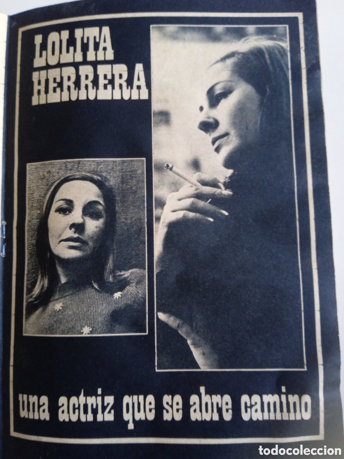 Coleccionismo de revista Teleprograma: TP Teleprograma n&deg;103 Lola Herrera - Foto 2