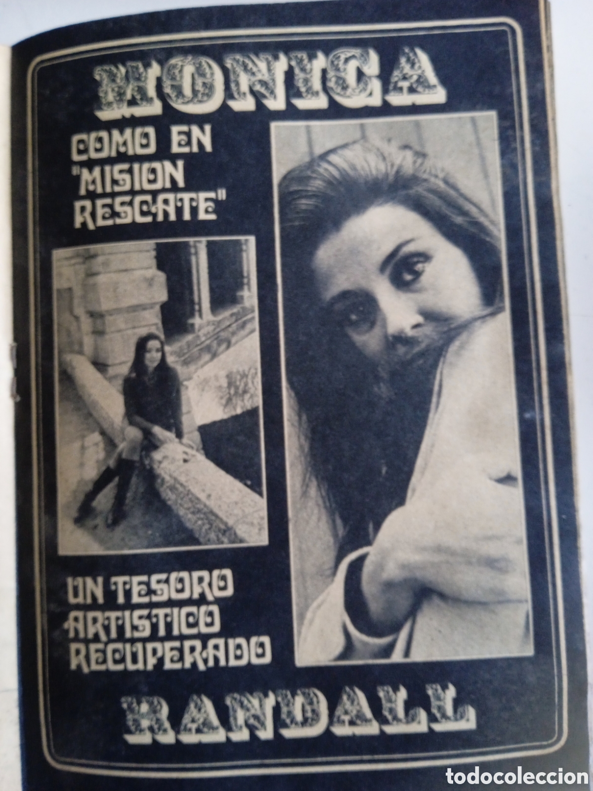 Coleccionismo de revista Teleprograma: TP Teleprograma n&deg;109 M&oacute;nica Randall - Foto 2