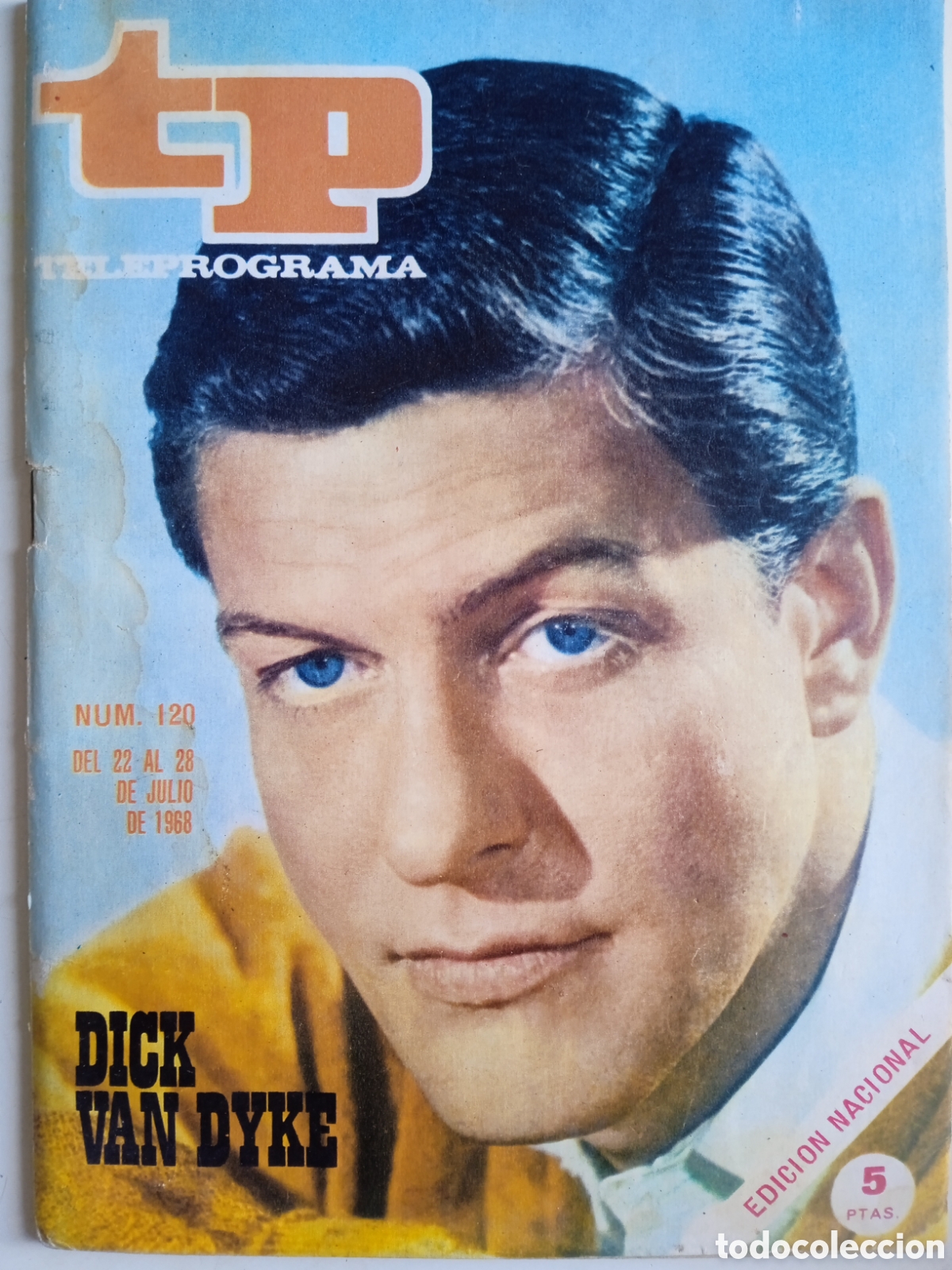 Coleccionismo de revista Teleprograma: TP Teleprograma n&deg;120 Dick van Dyke - Foto 1