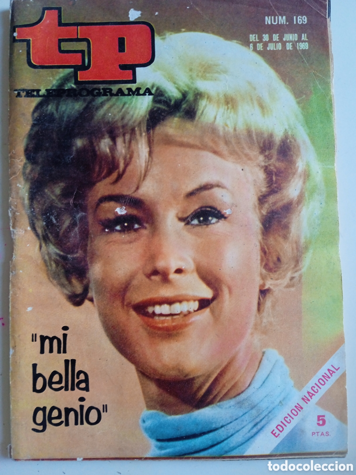Coleccionismo de revista Teleprograma: TP Teleprograma n&deg;169 junio 1969 Barbara Eden - Foto 1