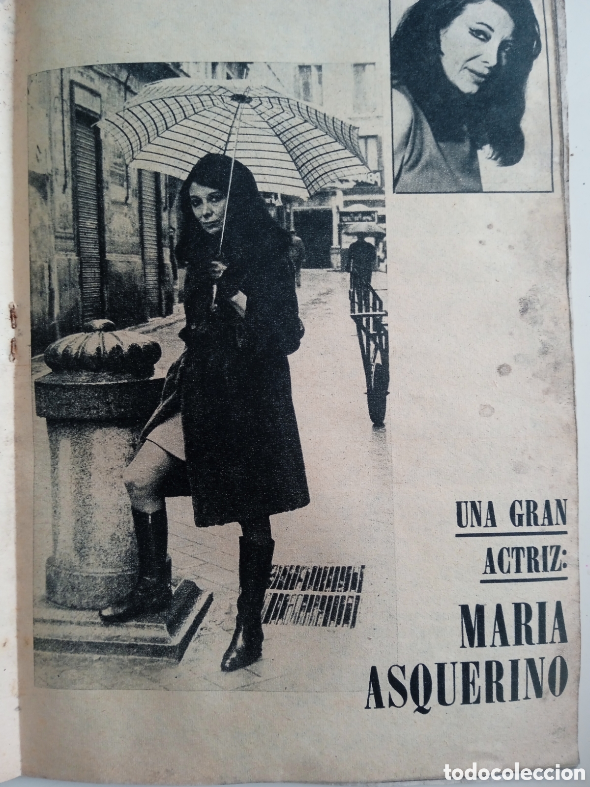Coleccionismo de revista Teleprograma: TP Teleprograma n&deg;102 marzo 1968 Mar&iacute;a Asquerino - Foto 2