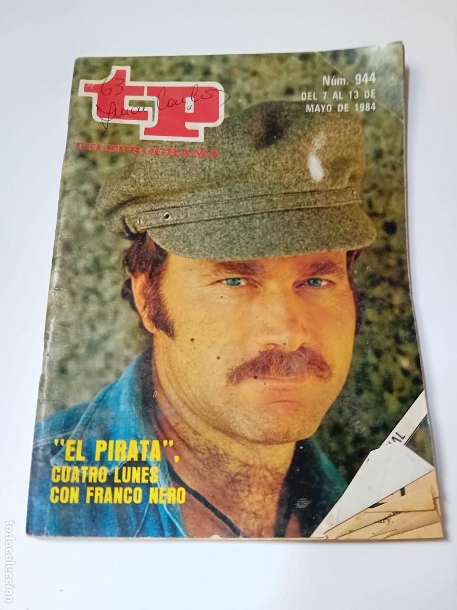 Coleccionismo de revista Teleprograma: TP Teleprograma 944 mayo 1984 Franco Nero El Pirata - Foto 1