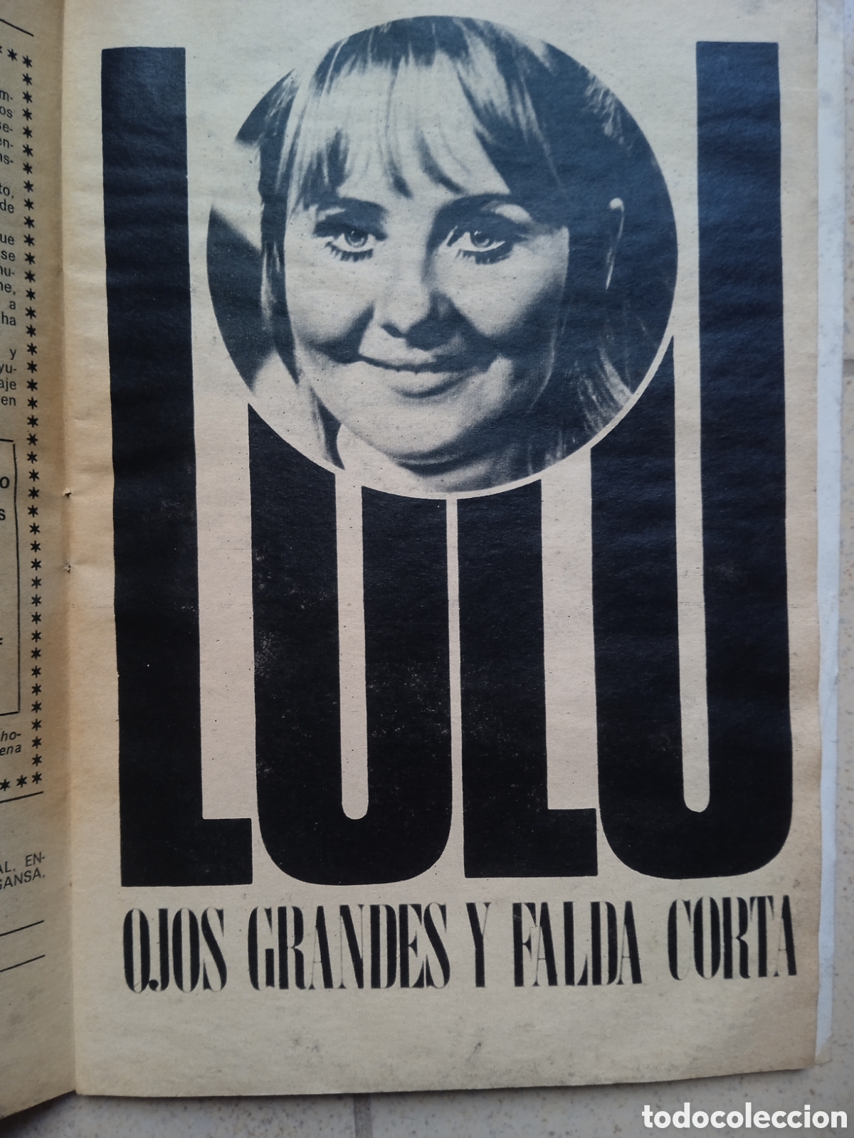 Coleccionismo de revista Teleprograma: TP Teleprograma n&deg;158 abril 1969 Lul&uacute; - Foto 2