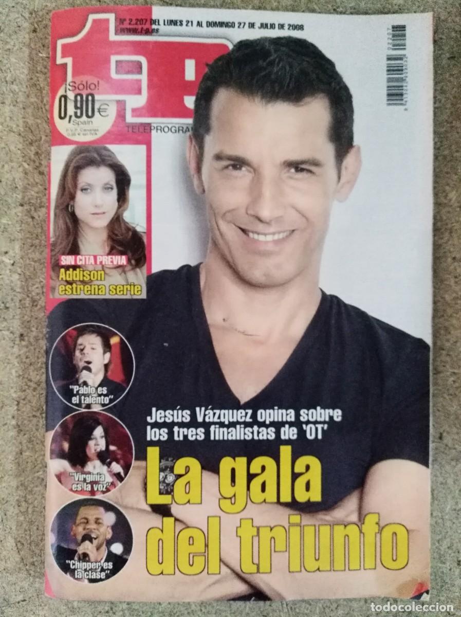 Coleccionismo de revista Teleprograma: TP Teleprograma 2207.Jesus Vazquez - Foto 1