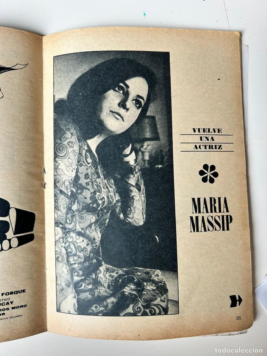Coleccionismo de revista Teleprograma: TP Teleprograma 121 agosto 1968 Maria Massip - Foto 2