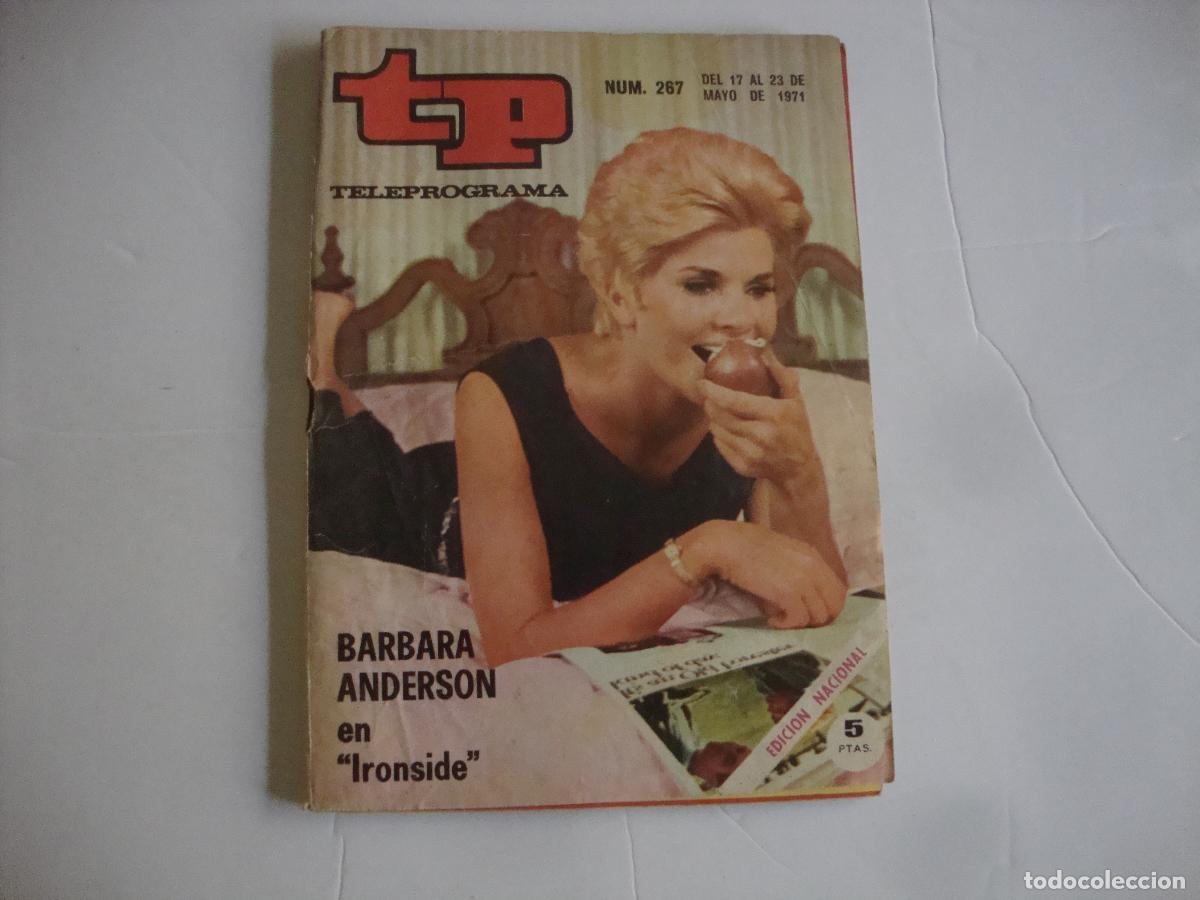 Coleccionismo de revista Teleprograma: REVISTA TELEPROGRAMA TP N&ordm; 267 BARBARA ANDERSON - Foto 1