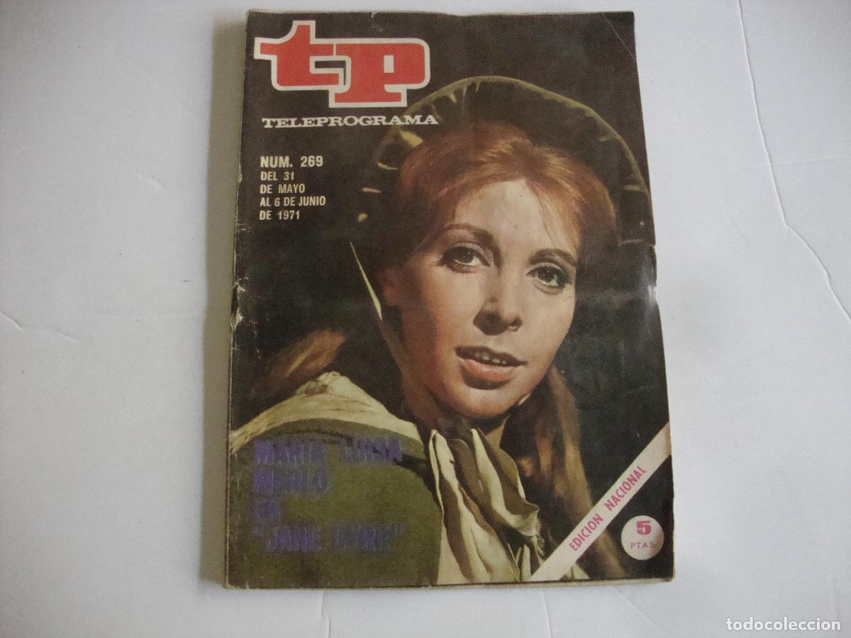 Coleccionismo de Revista Teleprograma: REVISTA TELEPROGRAMA TP N&ordm; 269 MARIA LUISA MERLO