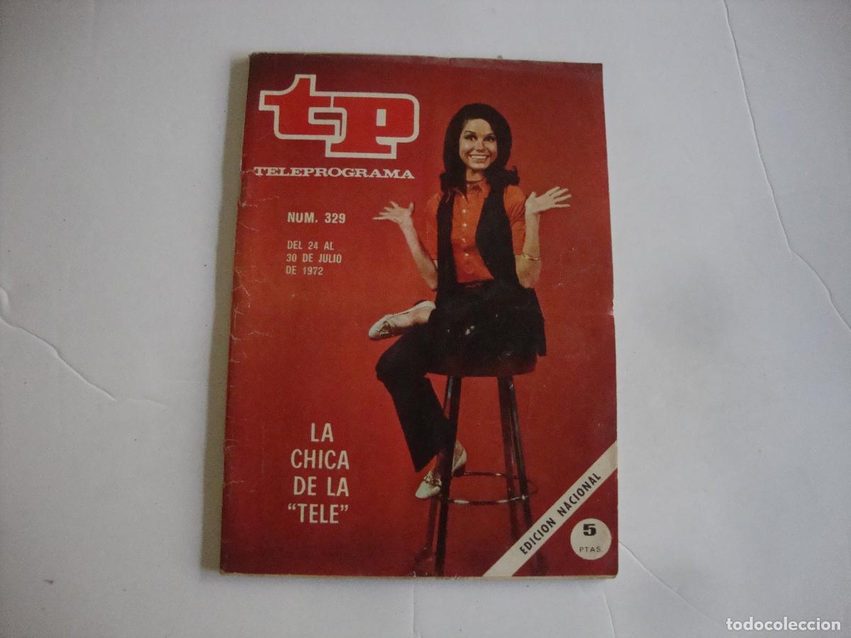 Coleccionismo de Revista Teleprograma: REVISTA TELEPROGRAMA TP N&ordm; 329 LA CHICA DE LA TELE