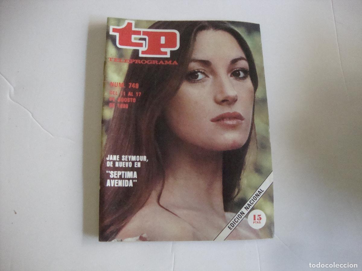 Coleccionismo de revista Teleprograma: REVISTA TELEPROGRAMA TP N&ordm; 749 JANE SEYMOUR - Foto 1