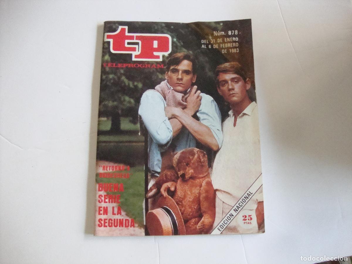 Coleccionismo de Revista Teleprograma: REVISTA TELEPROGRAMA TP N&ordm; 878 RETORNO A BRIDESHEAD