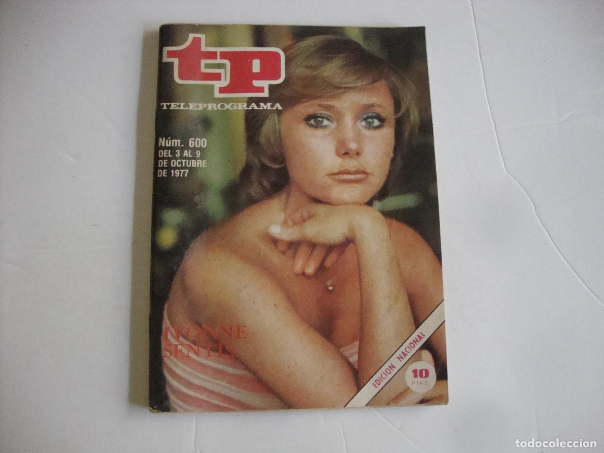 Coleccionismo de revista Teleprograma: REVISTA TELEPROGRAMA TP N&ordm; 600 IVONNE SENTIS - Foto 1
