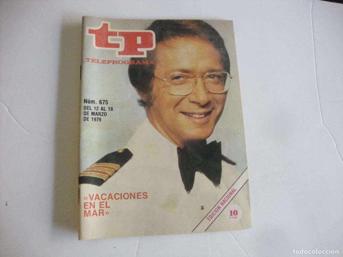 Coleccionismo de revista Teleprograma: REVISTA TELEPROGRAMA TP N&ordm; 675 VACACIONES EN EL MAR - Foto 1
