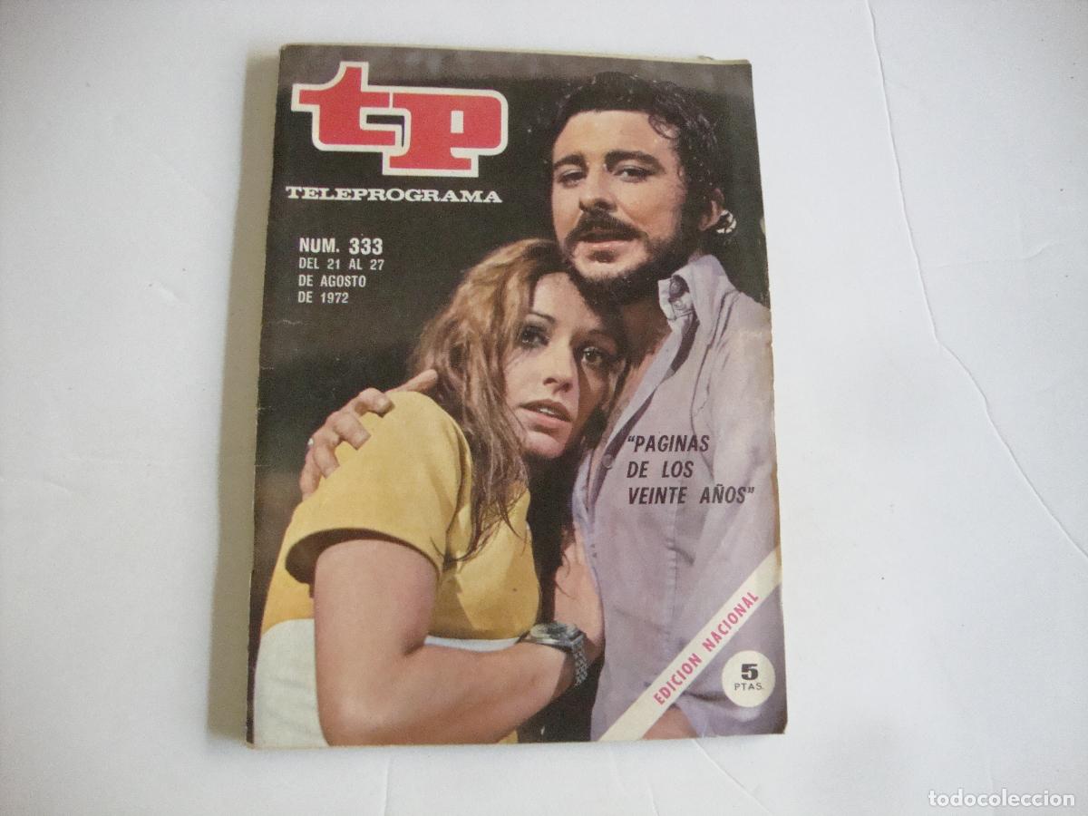 Coleccionismo de Revista Teleprograma: REVISTA TELEPROGRAMA TP N&ordm; 333 PAGINAS DE LOS VEINTE A&Ntilde;OS