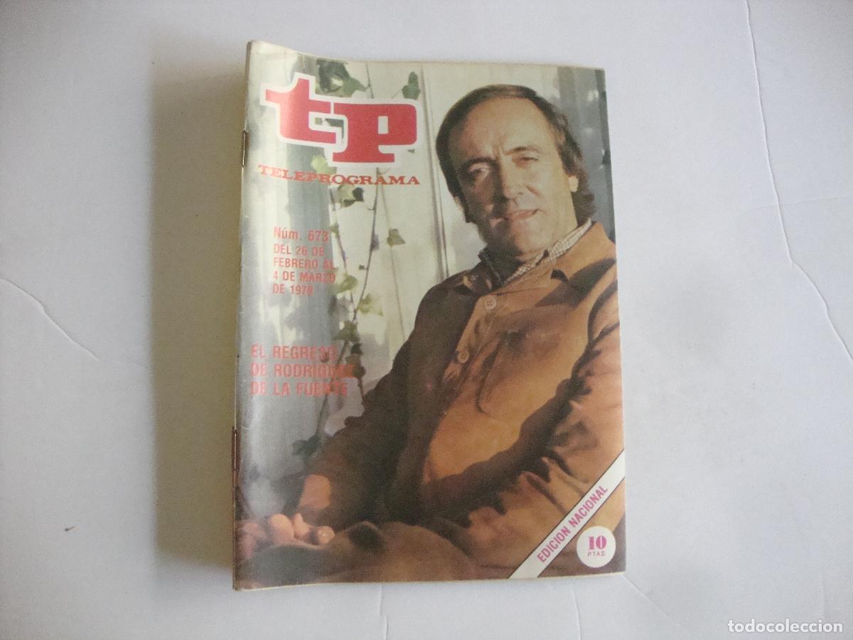 Coleccionismo de Revista Teleprograma: REVISTA TELEPROGRAMA TP N&ordm; 673 EL REGRESO DE RODRIGUEZ DE LA FUENTE