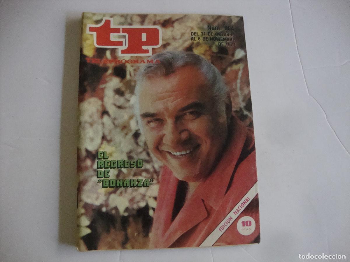 Coleccionismo de revista Teleprograma: REVISTA TELEPROGRAMA TP N&ordm; 604 EL REGRESO DE BONANZA - Foto 1