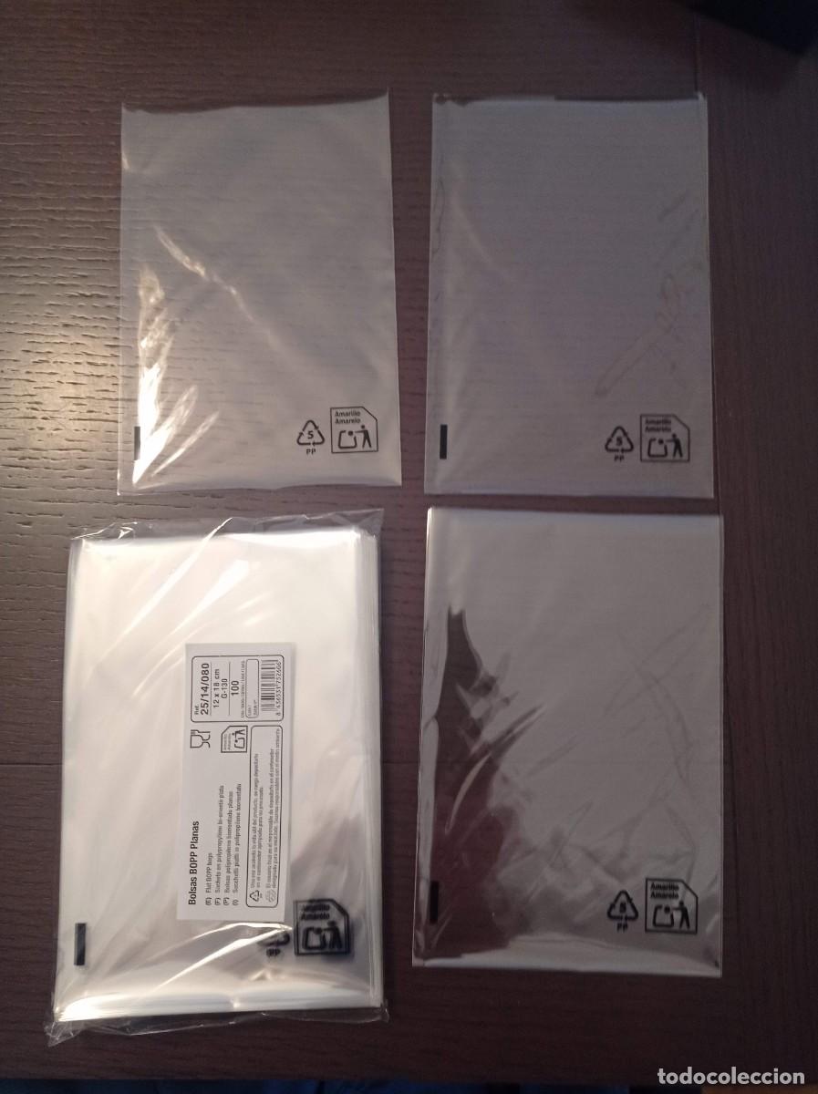 Coleccionismo de Revista Teleprograma: 1 PAQUETE DE 100 FUNDAS INDIVIDUALES PARA CALENDARIOS, CROMOS, LOTER&Iacute;A, POSTALES, REVISTAS, TP