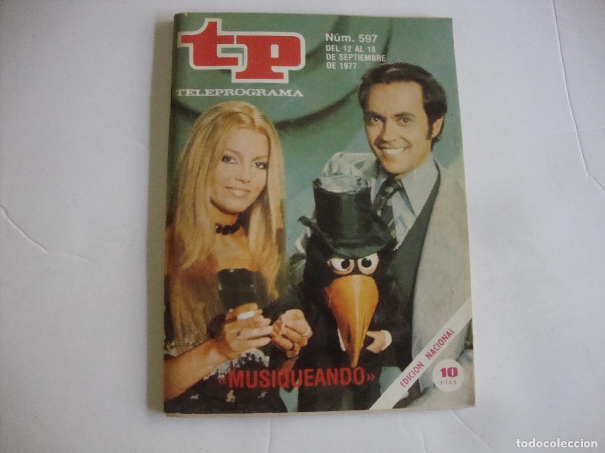 Coleccionismo de revista Teleprograma: REVISTA TELEPROGRAMA TP N&ordm; 597 MUSIQUEANDO - Foto 1