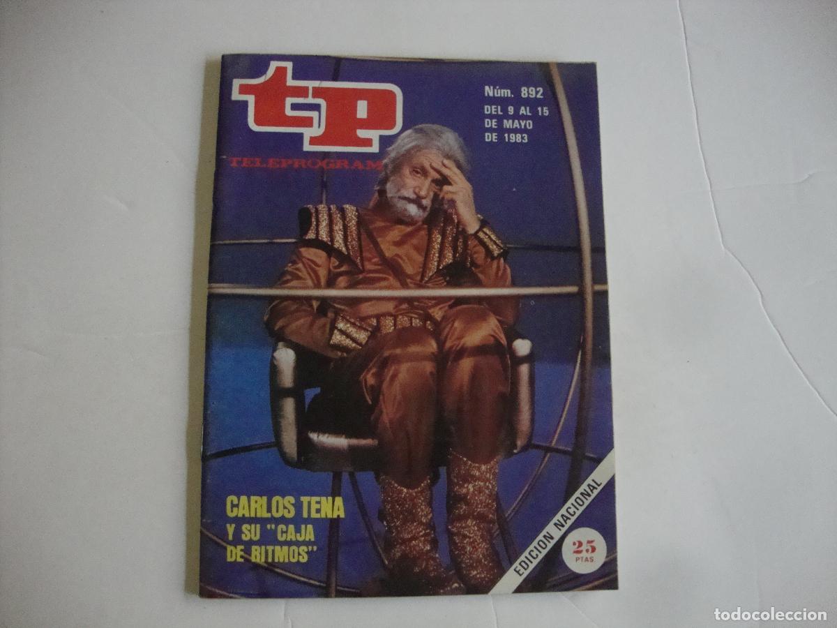 Coleccionismo de Revista Teleprograma: REVISTA TELEPROGRAMA TP N&ordm; 892 CARLOS TENA Y SU GALA DE RITMOS