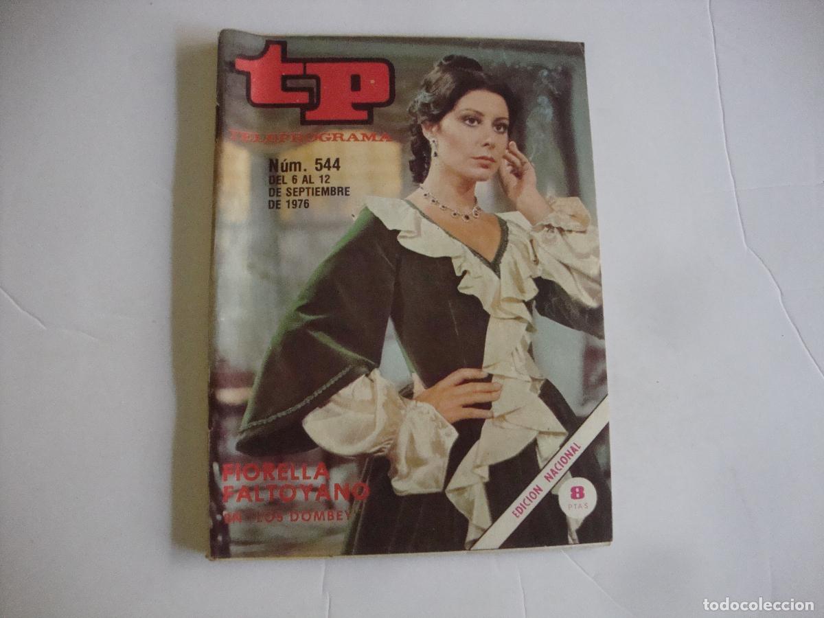 Coleccionismo de Revista Teleprograma: REVISTA TELEPROGRAMA TP N&ordm; 554 FIORELLA FALTOYANO