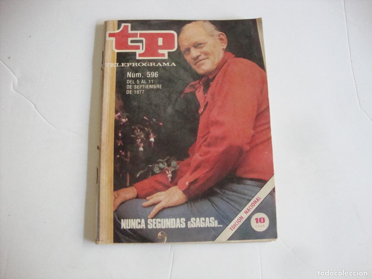 Coleccionismo de Revista Teleprograma: REVISTA TELEPROGRAMA TP N&ordm; 596 NUNCA SEGUNDAS SAGAS