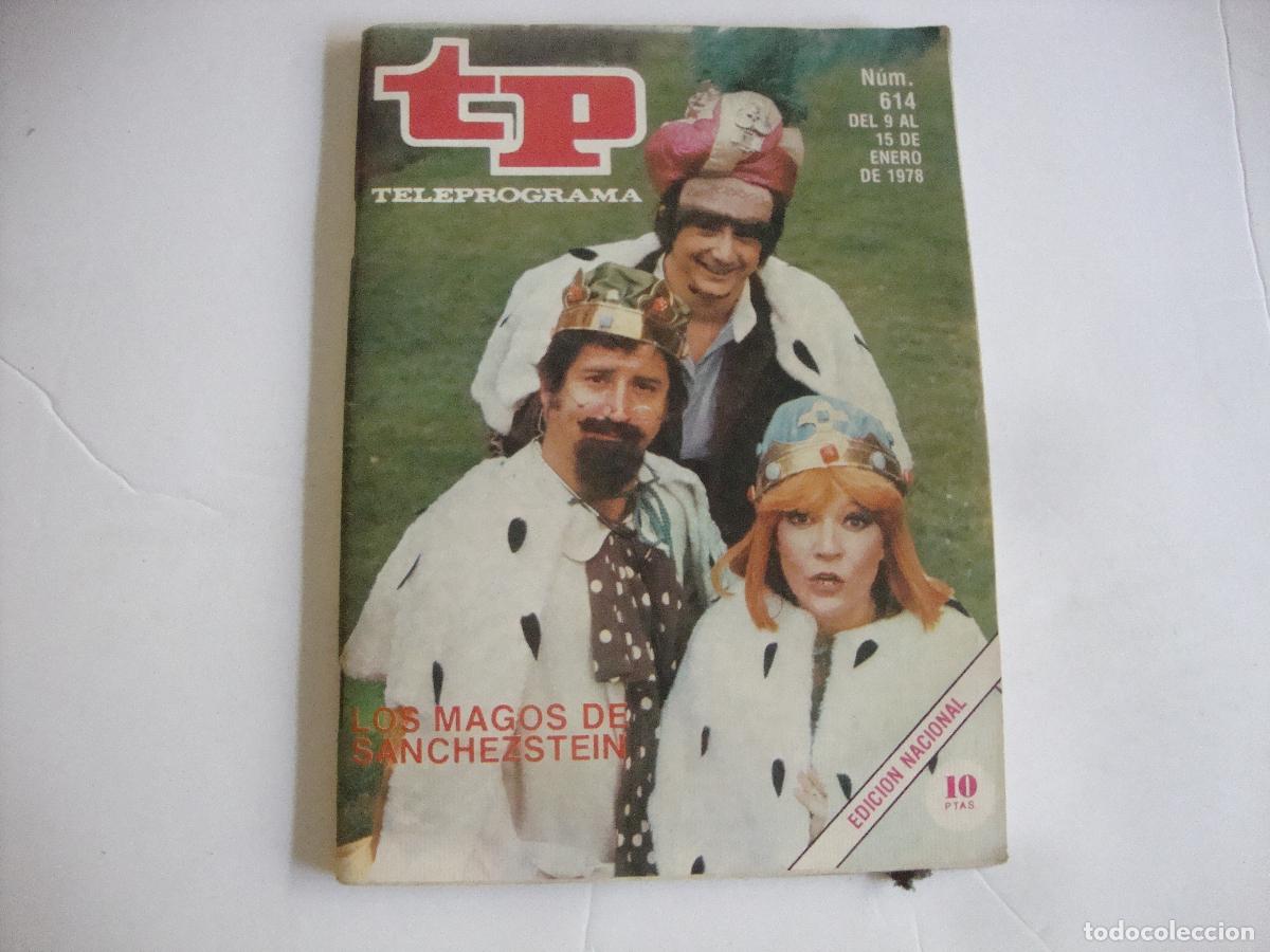 Coleccionismo de Revista Teleprograma: REVISTA TELEPROGRAMA TP N&ordm; 614 LOS MAGOS DE SANCHEZSTEIN