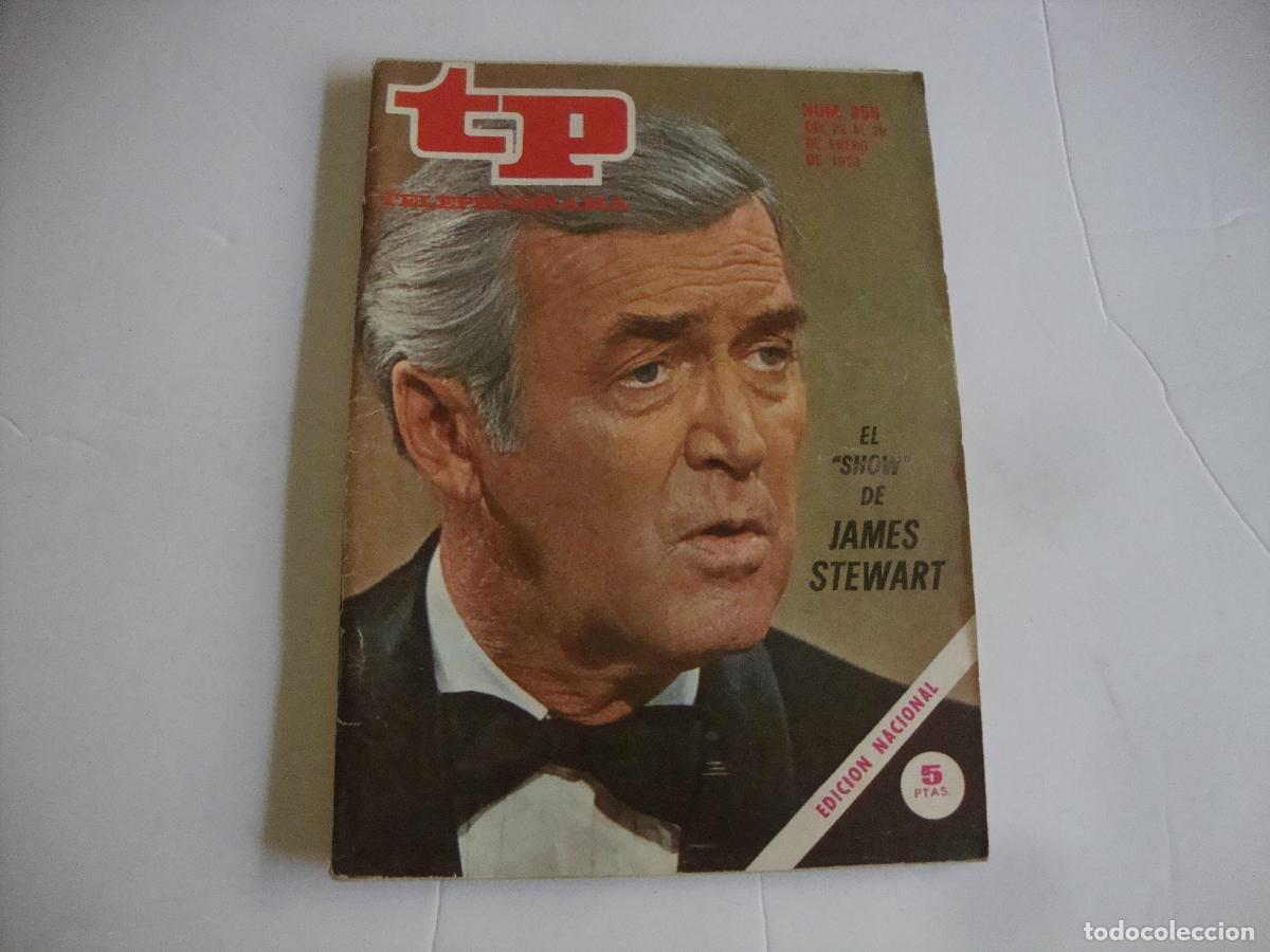 Coleccionismo de revista Teleprograma: REVISTA TELEPROGRAMA TP N&ordm; 355 EL SHOW DE JAMES STEWART - Foto 1
