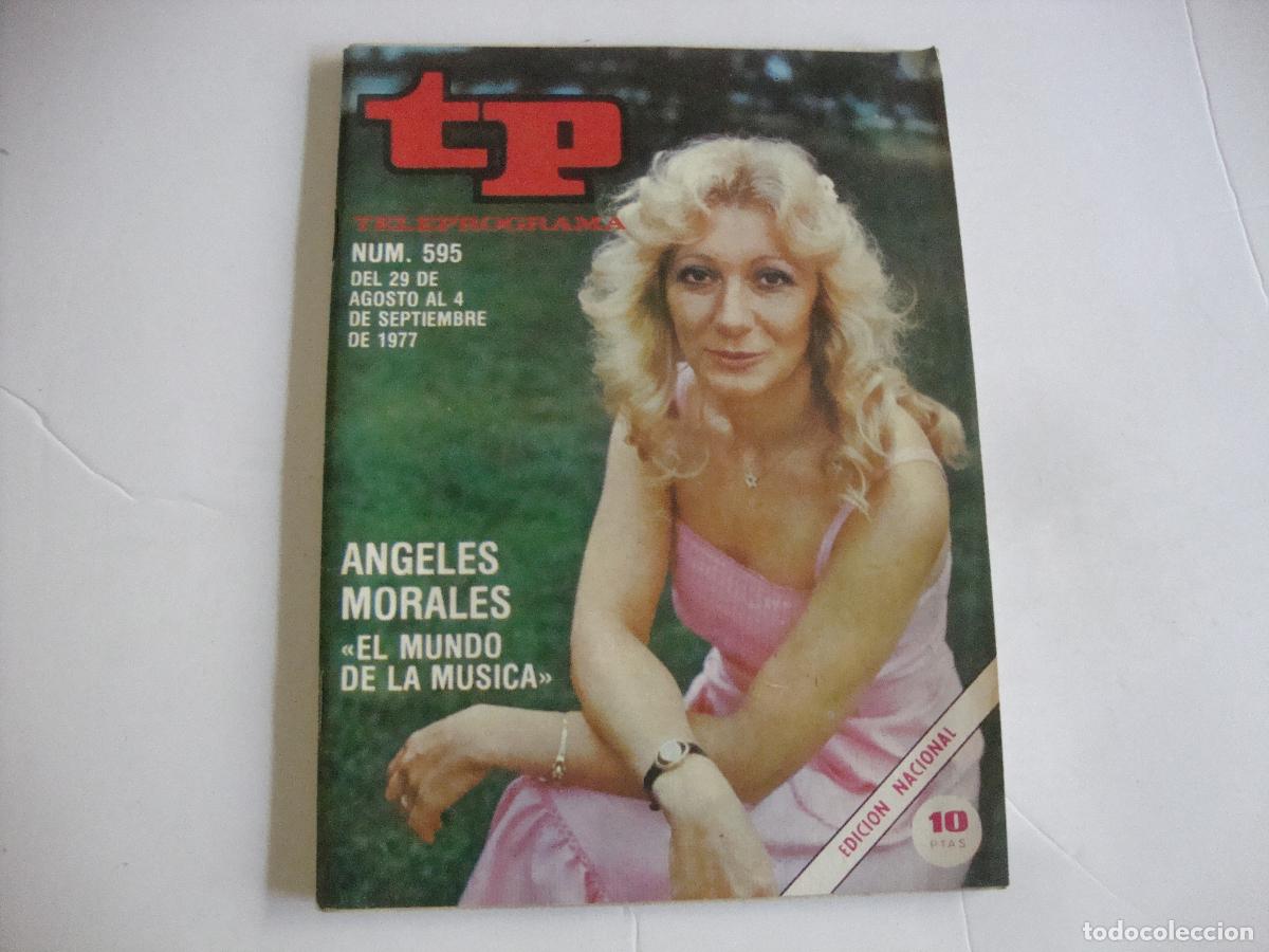 Coleccionismo de Revista Teleprograma: REVISTA TELEPROGRAMA TP N&ordm; 595 ANGELES MORALES EL MUNDO DE LA MUSICA