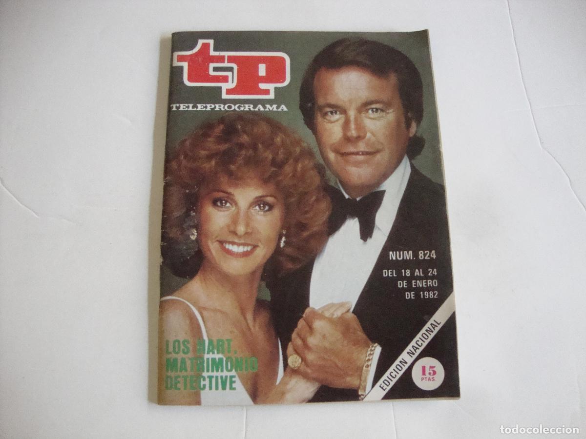 Coleccionismo de Revista Teleprograma: REVISTA TELEPROGRAMA TP N&ordm; 824 LOS HART MATRIMONIO DETECTIVE