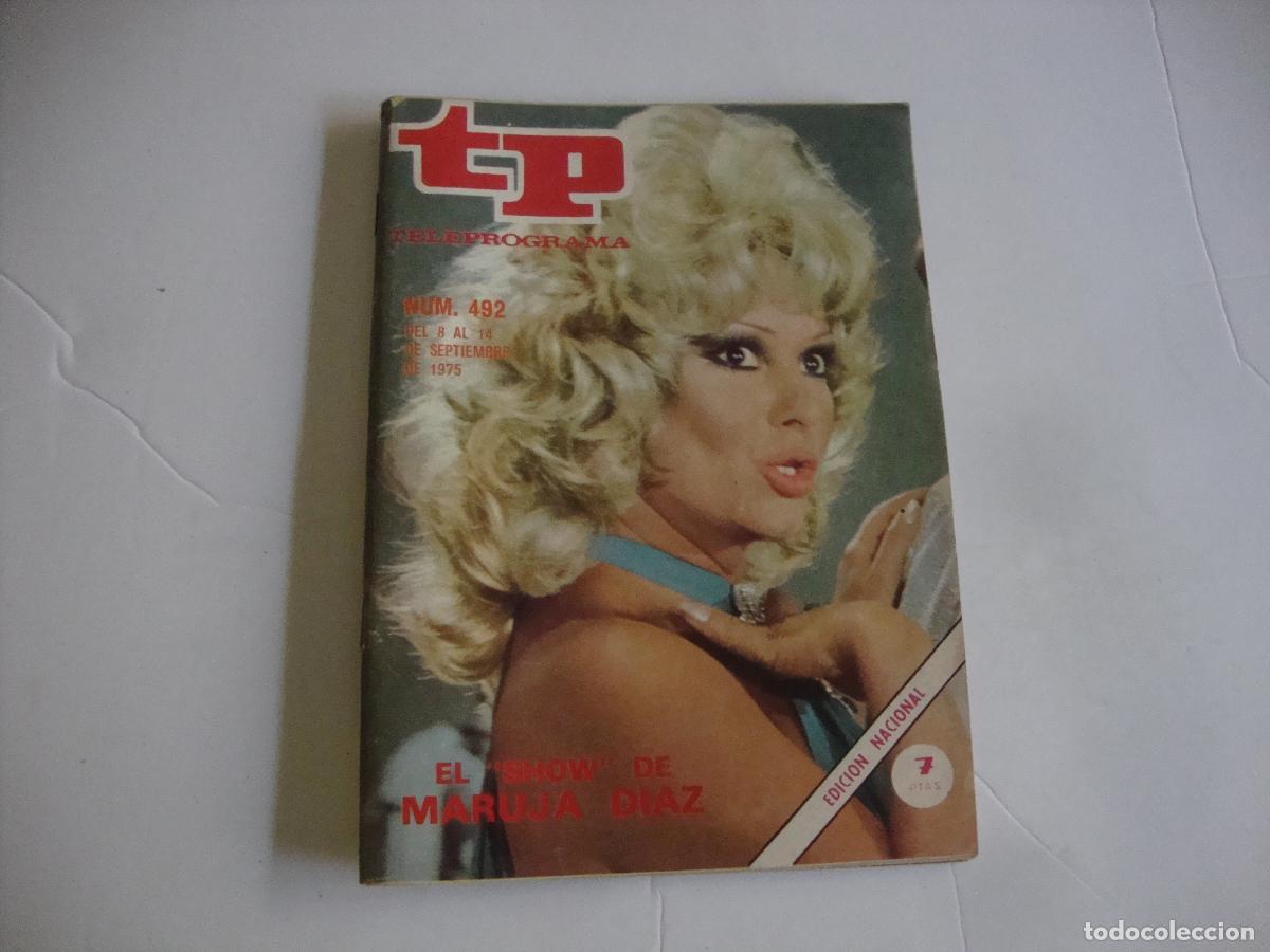 Coleccionismo de Revista Teleprograma: REVISTA TELEPROGRAMA TP N&ordm; 492 EL SHOW DE MARUJA DIAZ