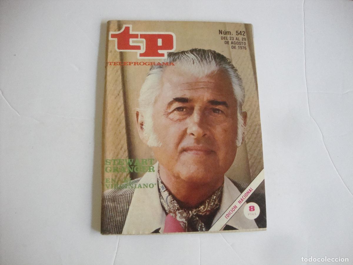 Collection Magazine Teleprograma: REVISTA TELEPROGRAMA TP N&ordm; 542 STEWART GRANGER EN EL VIRGINIANO