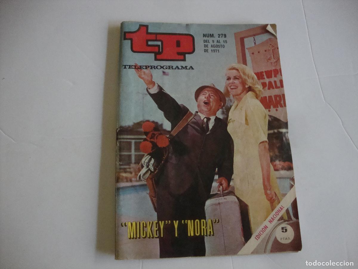 Collectionnisme de Magazine Teleprograma: REVISTA TELEPROGRAMA TP N&ordm; 279 MICKEY Y NORA