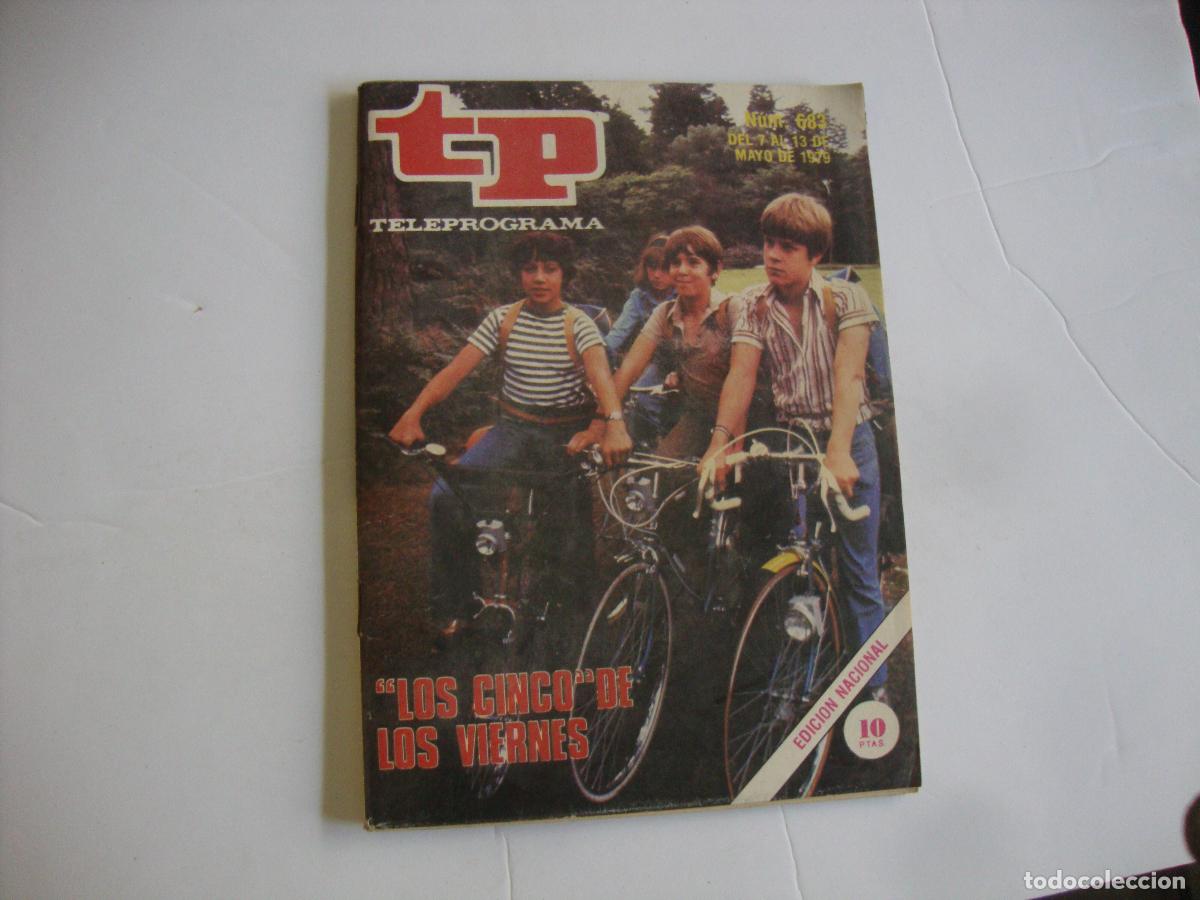 Collectionnisme de Magazine Teleprograma: REVISTA TELEPROGRAMA TP N&ordm; 683 LOS CINCO DE LOS VIERNES