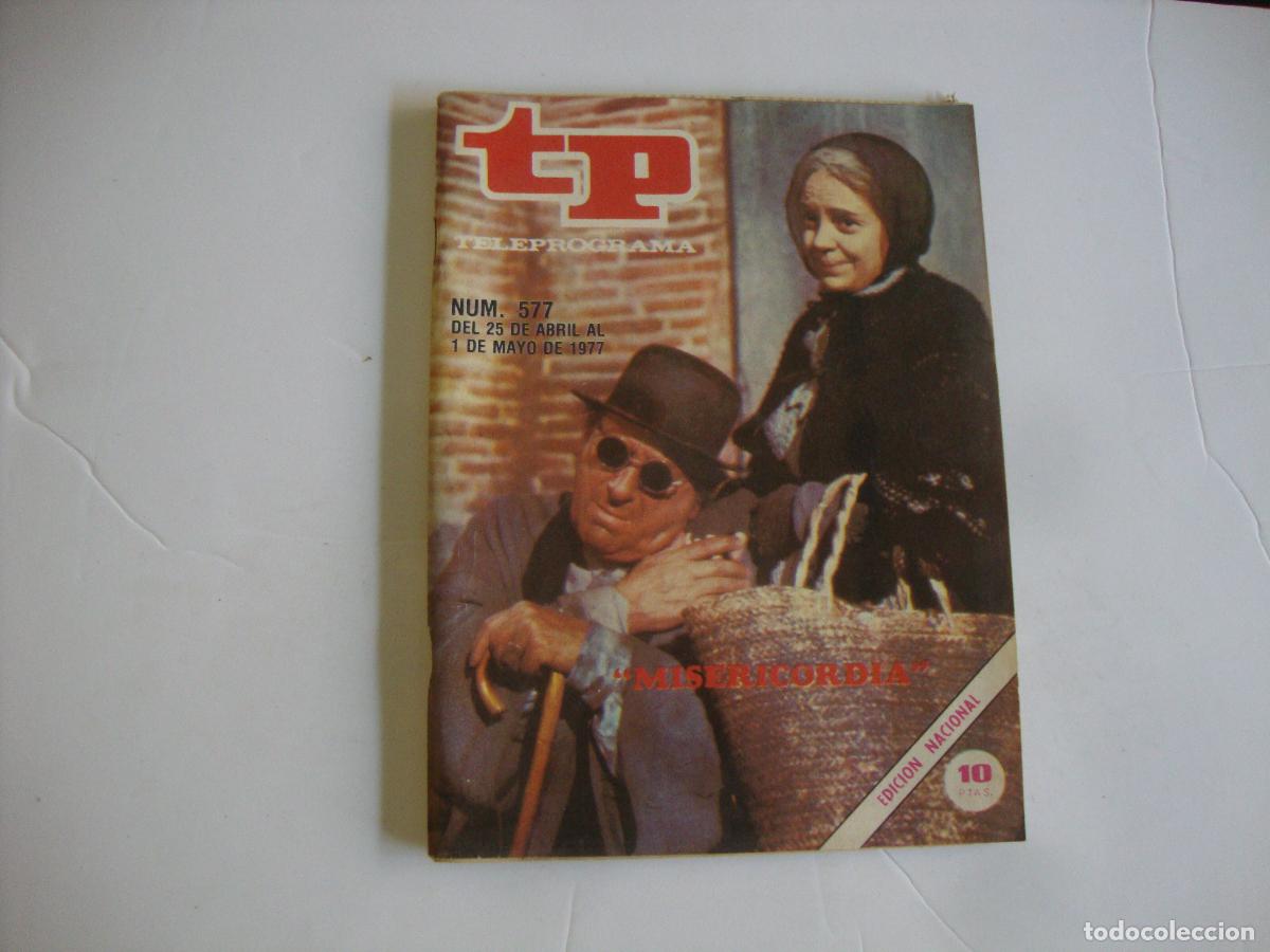 Coleccionismo de Revista Teleprograma: REVISTA TELEPROGRAMA TP N&ordm; 577 MISERICORDIA