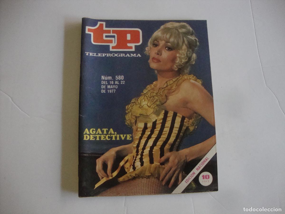 Coleccionismo de revista Teleprograma: REVISTA TELEPROGRAMA TP N&ordm; 580 AGATA DETECTIVE - Foto 1