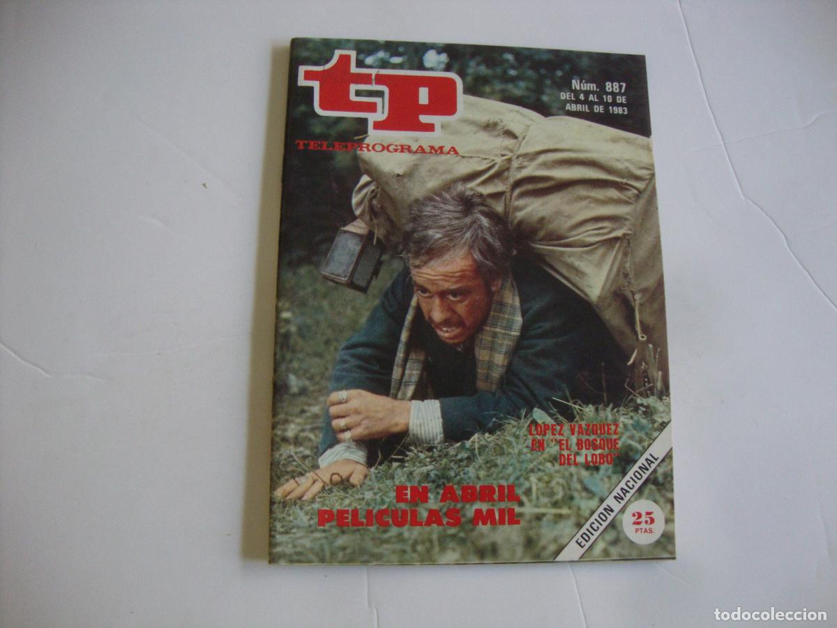 Coleccionismo de Revista Teleprograma: REVISTA TELEPROGRAMA TP N&ordm; 887 EN ABRIL PELICULAS MIL