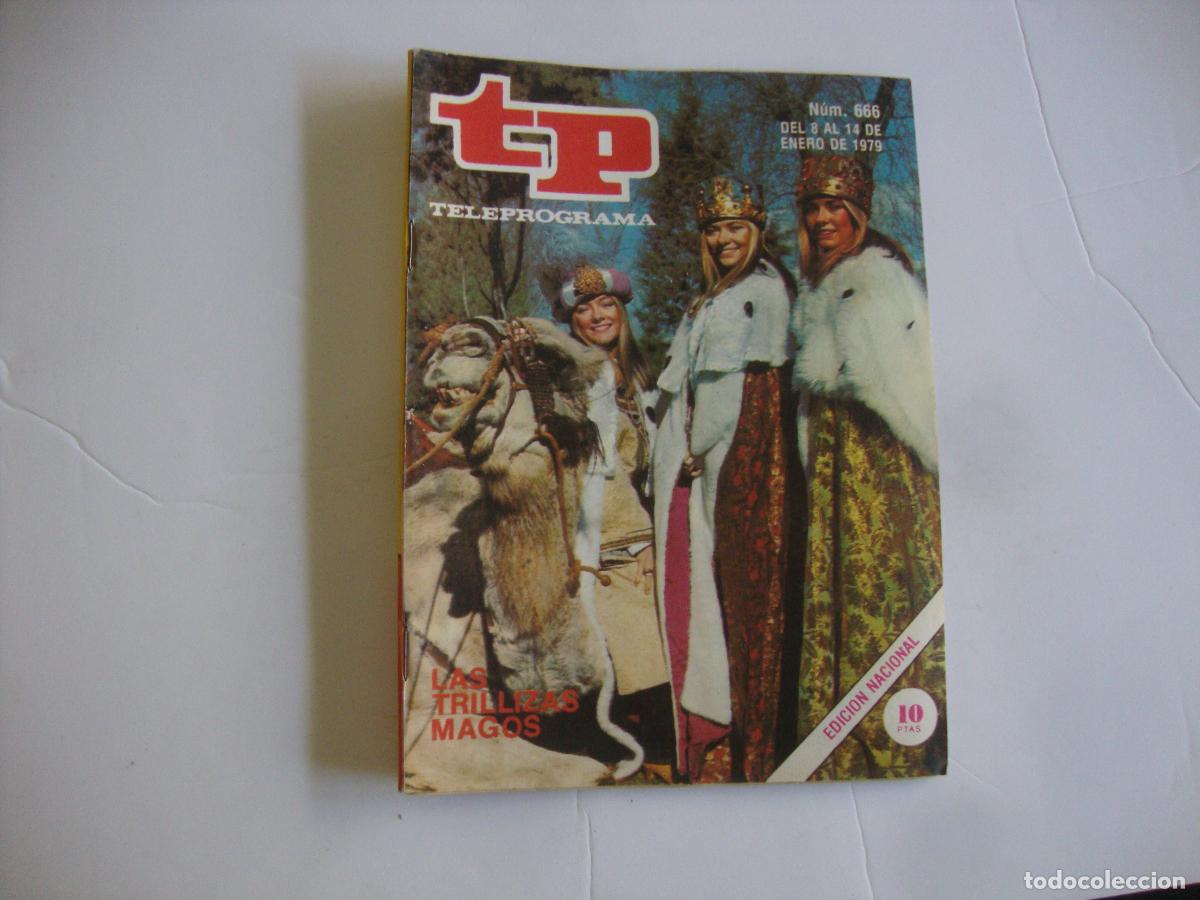 Coleccionismo de revista Teleprograma: REVISTA TELEPROGRAMA TP N&ordm; 666 LAS TRILLIZAS MAGOS - Foto 1