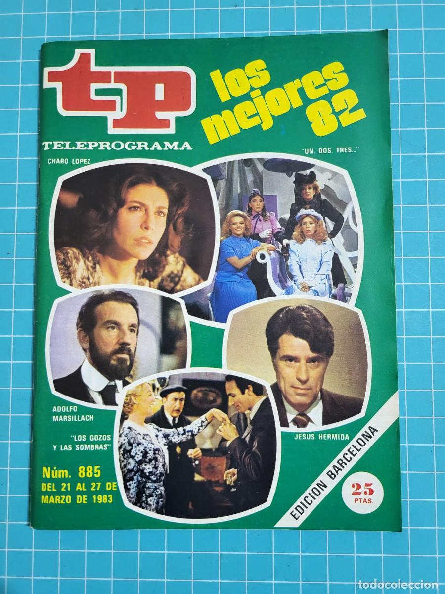 Coleccionismo de revista Teleprograma: TP. Teleprograma, N.&ordm; 885, Los mejores 82, 1983. - Foto 1