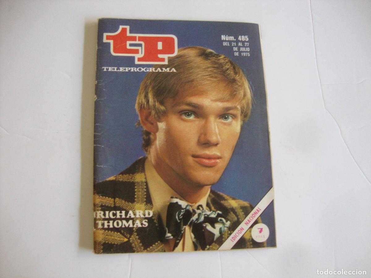 Coleccionismo de Revista Teleprograma: REVISTA TELEPROGRAMA TP N&ordm; 485 RICHARD THOMAS